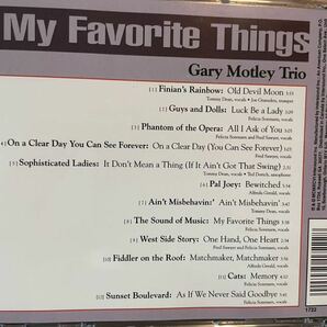 CD GARY MOTLEY TRIO / MY FAVORITE THINGSの画像3