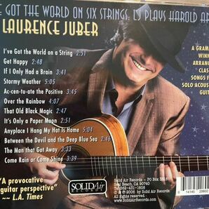 CD LAURENCE JUBER / I'VE GOT THE WORLD ON SIX STRINGSの画像3