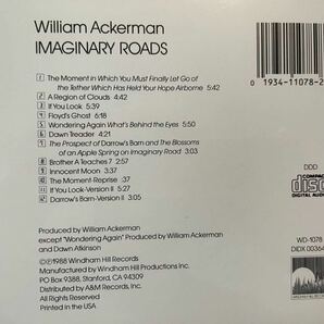 CD WILLIAM ACKERMAN / IMAGINARY ROADSの画像4