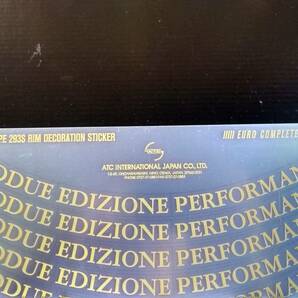 ホイール リムステッカー 予備付き2シートセット(ゴールド 17.18.19.20インチ ATC ADDUE TYPE 293S RIM DECORATION STICKER ユーロスタイルの画像6