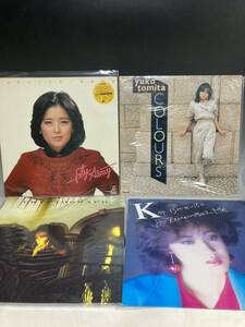 【2A25】LP レコード　石川優子　Fly Away 石黒ケイ　you remember me とみたゆう子　COLOURS 富田裕子　小林麻美　CRYPTOGRAPH