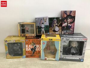 1円〜 同梱不可 ジャンク 一番くじフィギュア等 SPY×FAMILY、Re:ゼロから始める異世界生活、僕のヒーローアカデミア 他