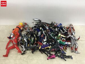 1円〜 同梱不可 ジャンク ソフビフィギュア 等 ウルトラマンネクサス、タロウ、イーヴィルティガ、仮面ライダーV3 他