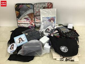 1円〜 同梱不可 ジャンク 輪るピンクドラム、Angel Beats!、新日本プロレス、乃木坂46 他 キャリーケース、バッグ 等