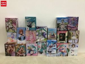 1円〜 同梱不可 ジャンク Corefulフィギュア Luminasta 他 五等分の花嫁、葬送のフリーレン、ウマ娘、鬼滅の刃、エヴァンゲリオン 等