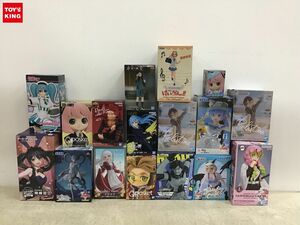 1円〜 同梱不可 ジャンク Qposket Corefulフィギュア 他 SPY×FAMILY、魔女の旅々、鬼滅の刃、リゼロ、呪術廻戦 等