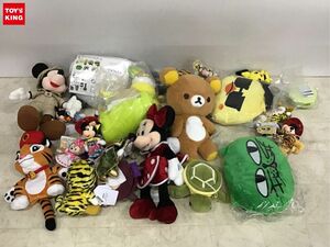 1円〜 同梱不可 ジャンク ディズニー、リラックマ、ポケモン 他 ぬいぐるみ 等