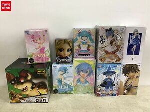 1円〜 同梱不可 ジャンク SPM等 Re:ゼロから始める異世界生活、スーパーマリオ、アイドルマスターシンデレラガールズ 他