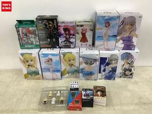 1円〜 同梱不可 ジャンク EXQフィギュア等 ソードアートオンライン、ラブライブ!、SPY×FAMILY 他