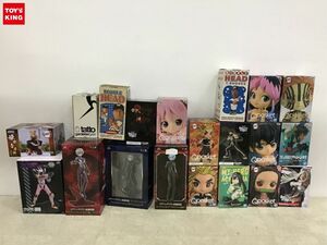 1円〜 同梱不可 ジャンク Q posket等 鬼滅の刃、僕のヒーローアカデミア、エヴァンゲリオン、うる星やつら 他