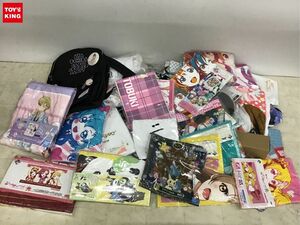 1円〜 同梱不可 ジャンク ラブライブ!、ポケモン、けいおん他 タオル等