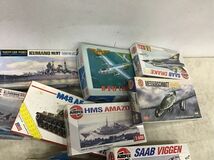 1円〜 同梱不可 ジャンク 1/72等 SAAB VIGGEN、M4A1 シャーマン 他_画像2