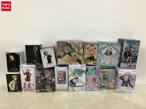 1円〜 同梱不可 ジャンク ぬーどるストッパーフィギュア等 SPY×FAMILY、バンドリ、初音ミク他