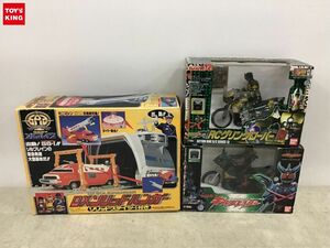 1円〜 同梱不可 ジャンク 特救指令ソルブレイン DXソリッドハンガー、RC 仮面ライダーアギト ギルスレイダー 他