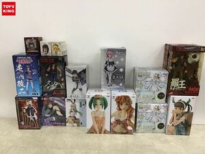 1円〜 同梱不可 ジャンク SQフィギュア、EXQフィギュア等 ソードアートオンライン、Fate、艦これ、魔法少女まどか☆マギカ 他