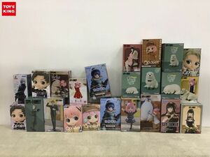 1円〜 同梱不可 ジャンク Q posket、ぬーどるストッパーフィギュア等 SPY×FAMILY、ゆるキャン