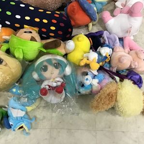 1円〜 同梱不可 ジャンク ダッフィー、ポケモン ニンフィア、初音ミク 他 ぬいぐるみ等の画像3