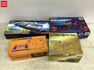 1円〜 同梱不可 ジャンク Nintendo 64 本体、セガサターン 本体 他