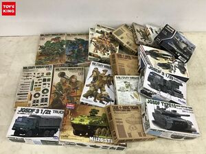 1円〜 同梱不可 ジャンク 1/72等 M1126 STRYKER、陸上自衛隊 10式戦車量産型 他