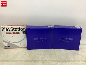 1円〜 同梱不可 ジャンク PlayStation 本体、PlayStation2 本体