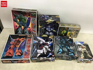 1円〜 同梱不可 ジャンク 1/60等 機動戦士ガンダム シャア専用ゲルググ、重戦機エルガイム オージェ 他