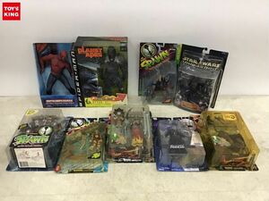 1円〜 同梱不可 ジャンク SPAWN、スターウォーズ、猿の惑星 他 フィギュア等