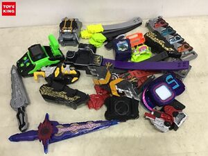 1円〜 同梱不可 ジャンク 仮面ライダージオウ、セイバー、鎧武 他 ビヨンドライバー、聖剣ソードライバー 等