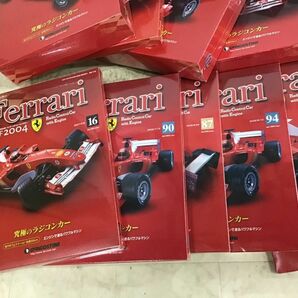 1円〜 同梱不可 ジャンク デアゴスティーニ フェラーリ ラジコンカー 2004年フェラーリF1レーシング F2004 97、51巻 他の画像5