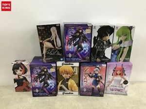 1円〜 同梱不可 ジャンク EXQフィギュア等 ソードアートオンライン、コードギアス、五等分の花嫁 他