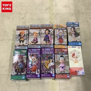 1円〜 未開封含 ONE PIECE ワールドコレクタブルフィギュア ワノ国鬼ヶ島編5 ニコ・ロビン ワノ国回想編3 イゾウ 他