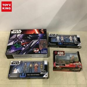 1円〜 未開封含 タカラトミー STAR WARS DXミッドビークル ファースト・オーダー スペシャルフォース タイ・ファイター 他の画像1