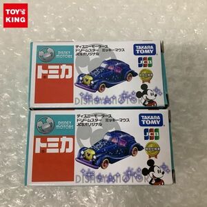 1円〜 トミカ ディズニーモータース ドリームスター ミッキーマウス JCBオリジナル 2点