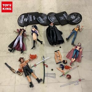 1円〜 訳あり ジャンク フィギュアーツZERO ONE PIECE シャンクス ストロングワールド Ver. ジュラキュール・ミホーク 他