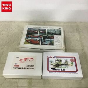 1円〜 ジャンク スーパーワークス他 1/24等 The Revers Camber マセラティ 450S Zagato、TATRA128 他