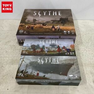 1円〜 ジャンク ボードゲーム SM SCYTHE THE WIND GAMBT、INVADERS FROM AFAR 他