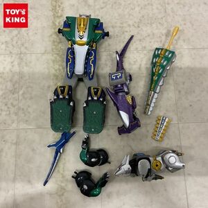 1円〜 ジャンク 箱無 バンダイ 百獣戦隊ガオレンジャー 魔獣合体 DXガオハンター