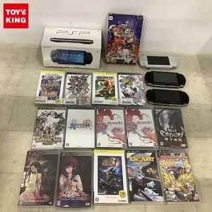 1円〜 訳あり PSP PSP-3000 ピアノ・ブラック ファイナルファンタジー零式 無双OROCHI 魔王再臨 モンスターハンターポータブル3rd 他