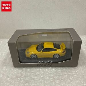 1円〜 ミニチャンプス 1/43 ポルシェ 911 GT3 イエロー