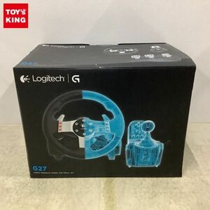 1円〜 欠品 Logitech PS3/PC 対応 G27 フォースフィードバック ホイール＆ペダル セット