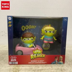 1円〜 未開封 マテル PIXAR トイ・ストーリー エイリアン リミックス バービー＆ケン ドリームコンバーチブル