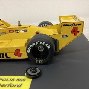 1円〜 破損 OSTORERO 1/32 Winner Indianapolis 500 -1980 Johnny Rutherfordの画像5