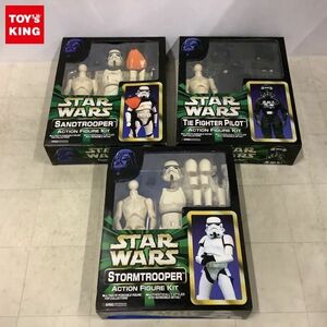 1円〜 未開封含 トミー STAR WARS アクションフィギュアキット ストームトルーパー タイ・ファイターパイロット 他