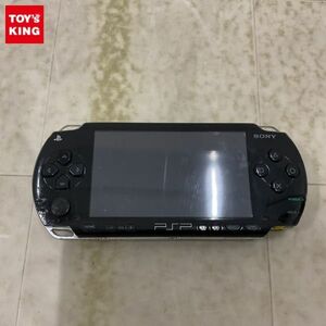 1円〜 動作確認/初期化済 箱無 PSP PSP-1000 本体 ブラック