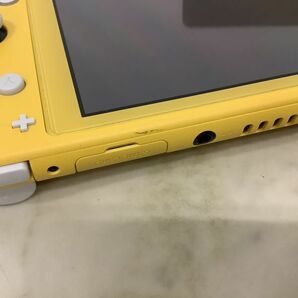 1円〜 動作確認/初期化 Nintendo Switch Lite HDH-001 イエロー ポーチ付の画像7