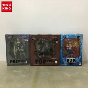 1円〜 P.O.P ONE PIECE モンキー・D・ルフィ、FILM STRONG WORLD ロロノア・ゾロ Ver.2 STRONG EDITION 等
