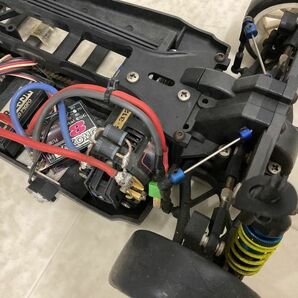 1円〜 訳あり ジャンク 電動RC シャーシ タイヤ フタバ S9450 サーボ KO PROPO KR-293A 受信機 他の画像10