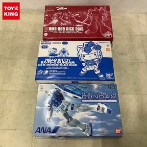 1円〜 HGUC等 1/144 リック・ディアス クワトロ・バナージ機 ハローキティ/ガンダム SD EX-STANDARD クリアカラー 他