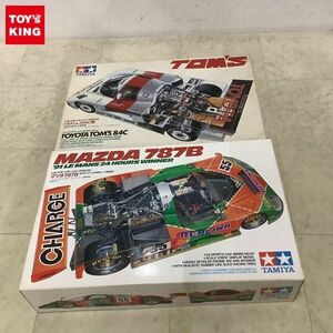 1円〜 小鹿タミヤ含 1/24 トヨタ・トムス84C マツダ 787B ’91年ルマン 優勝車