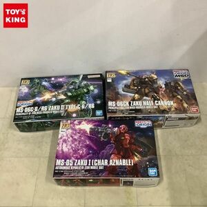 1円〜 HG 1/144 ザク・ハーフキャノン ザクII C-6/R6型 他