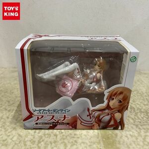 1円〜 未開封 キャラアニ 1/8 ソードアート・オンライン アスナ 新妻はいつでもYESまくらVer.